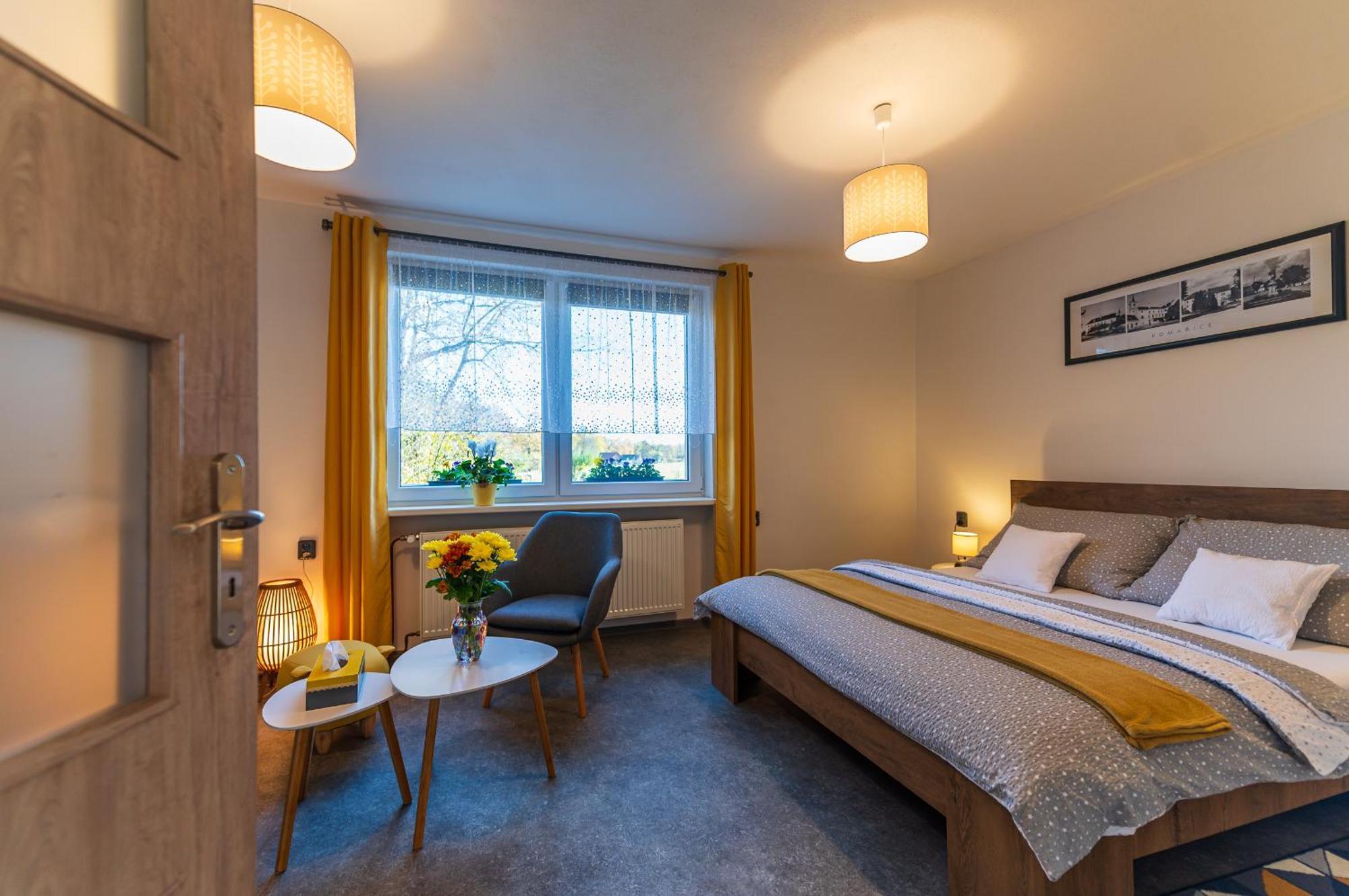 Ubytování na samotě - Apartmán U Tesařů Komarice Exteriér fotografie